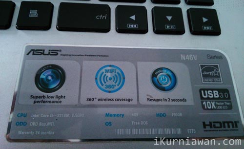 Asus Notebook terbaik dan favoritku