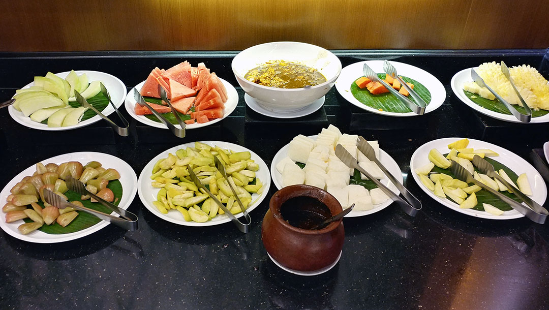 Pilihan dessert buah di hanamasa