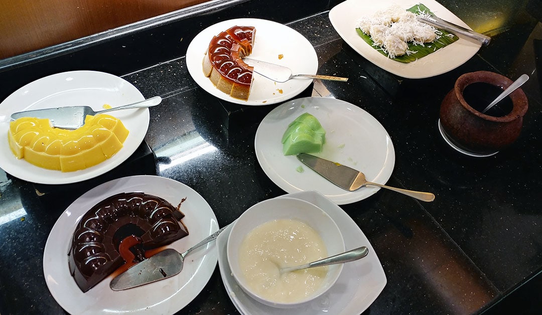 Puding cuci mulut all you can eat jakarta hanamasa