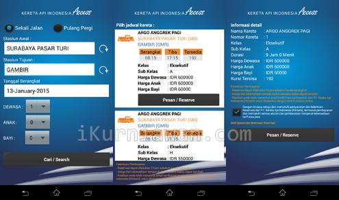 beli Tiket Kereta Api Android