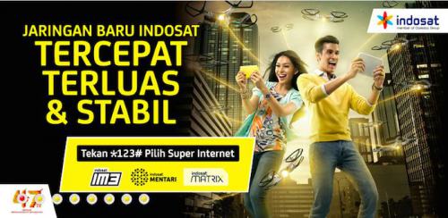 jaringan baru indosat indonesia