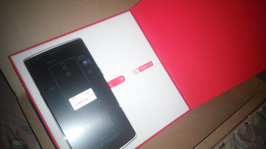 Isi box unit Oneplus One baru