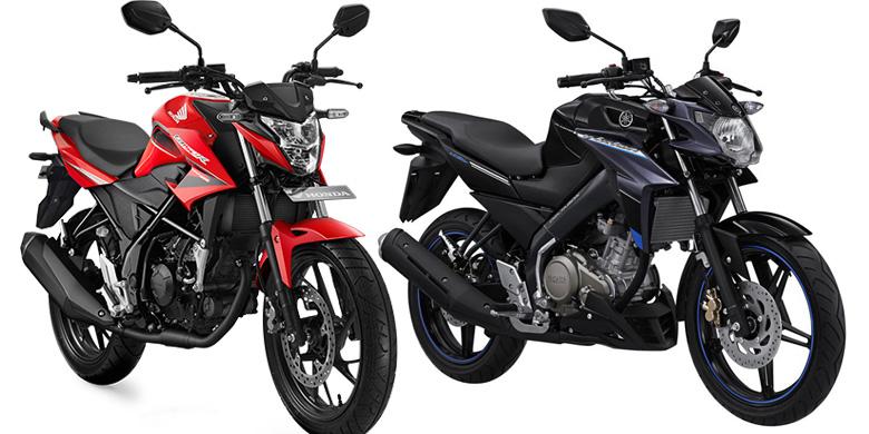 Perbedaan Honda CB150R 2015 VS Yamaha Vixion 2015