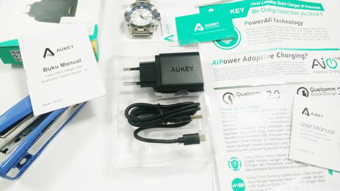 Unboxing Aukey Quick Charge 3 Tokopedia Indonesia