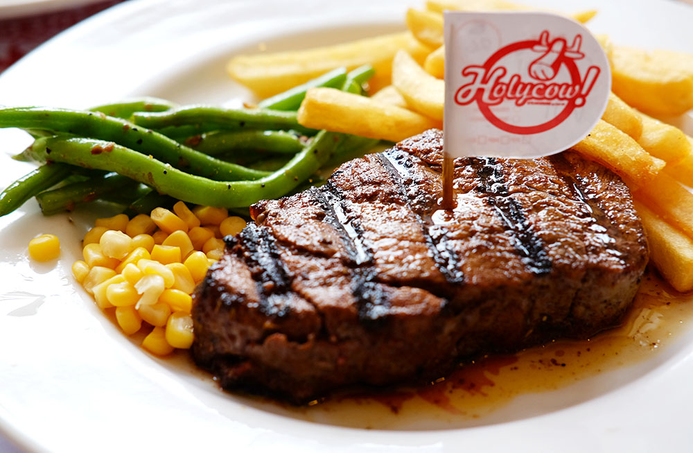 Harga Steak di Holycow Jakarta Utara