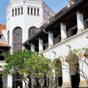 Sudut Bangunan Lawang Sewu Semarang