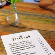 Menu Di Flip Flop Coffee bandar Lampung