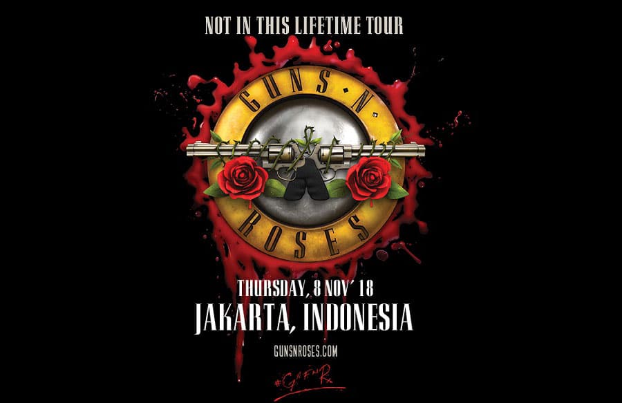 Konser Guns N Roses Di Indonesia 2018
