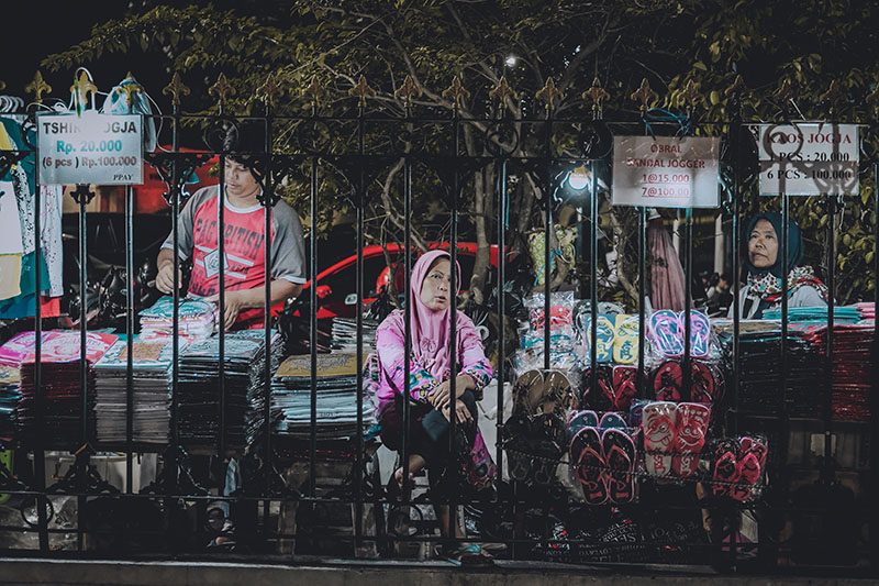 Penjual Souvenir Malioboro Yogyakarta Street Photography