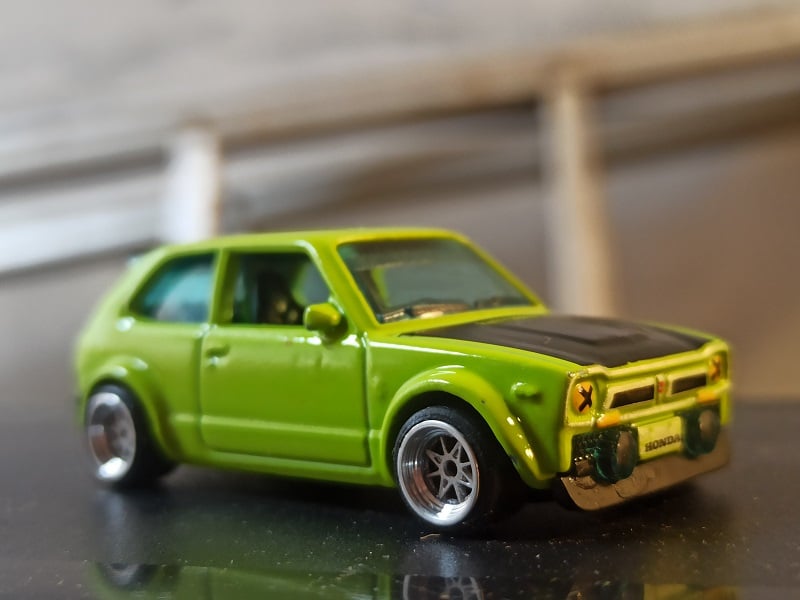 Hotwheels Honda yang sudah sedikit dimodifikasi